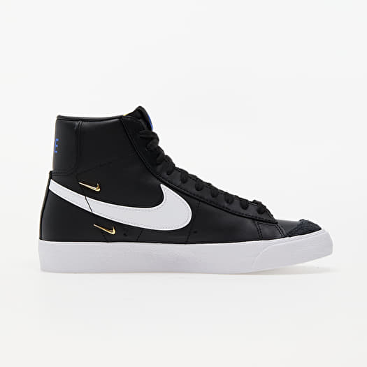 Blazer mid womens black high top sneakers top
