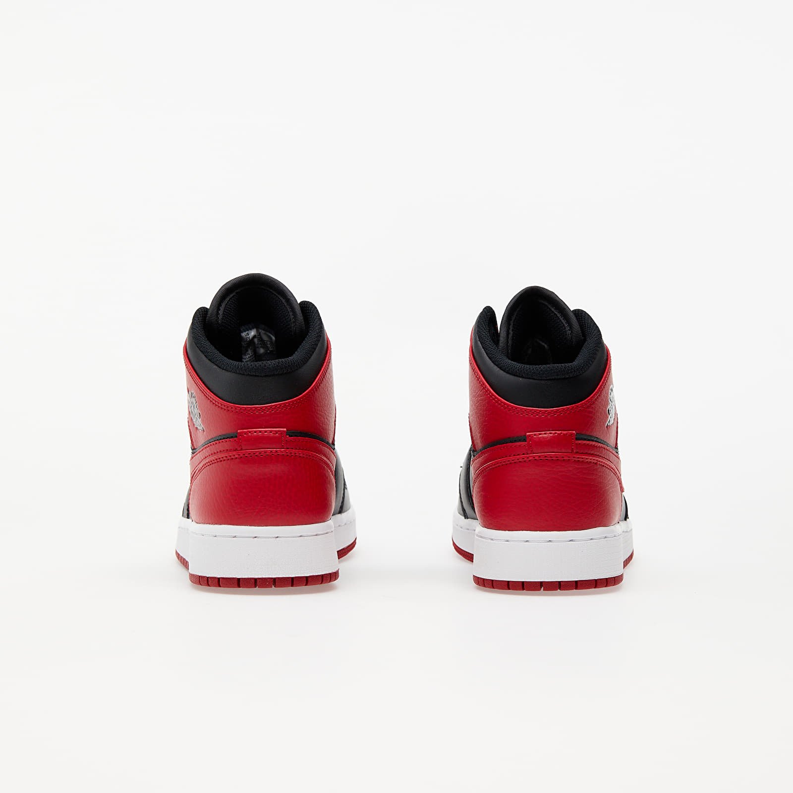 Kids' sneakers and shoes Air Jordan 1 Mid (GS) Black/ Gym Red-White