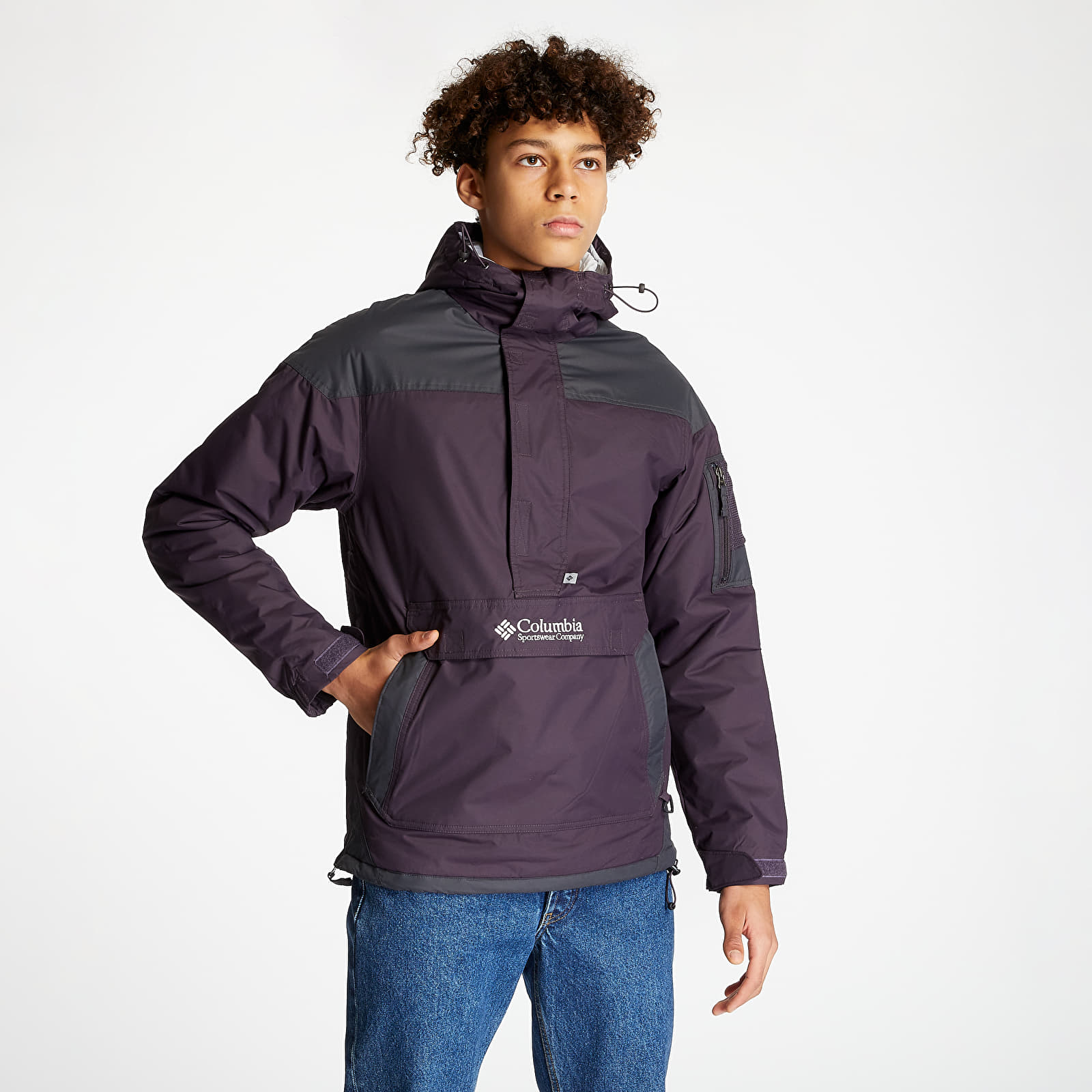 Яке Columbia Challenger Pullover Dark Purple/ Shark S