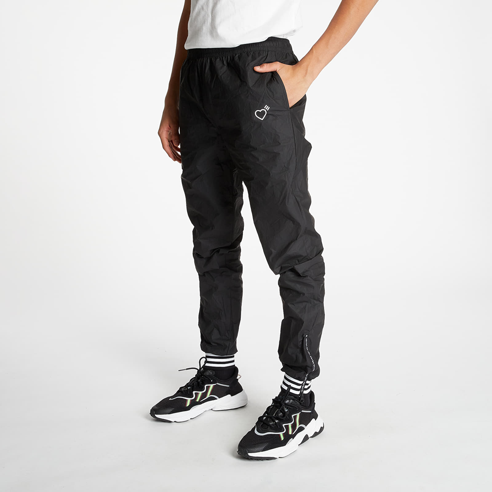 Pants and jeans adidas Human Made TYVEK Trackpants Black
