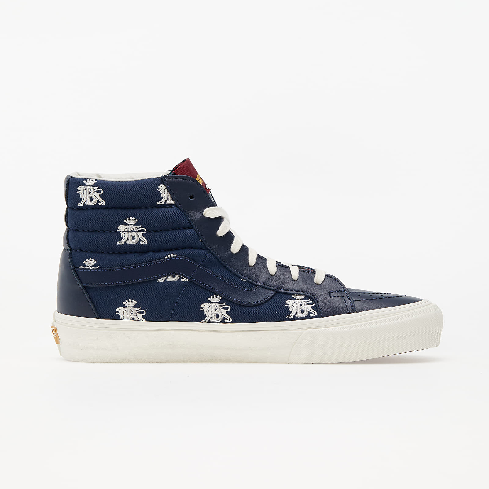 Moški čevlji Vans Vault x Baracuta Sk8-Hi Pocket LX Dress Blues/ Tartan Plaid/ Marshmallow