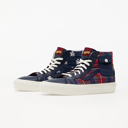 Vans sk8 hi plaid on sale