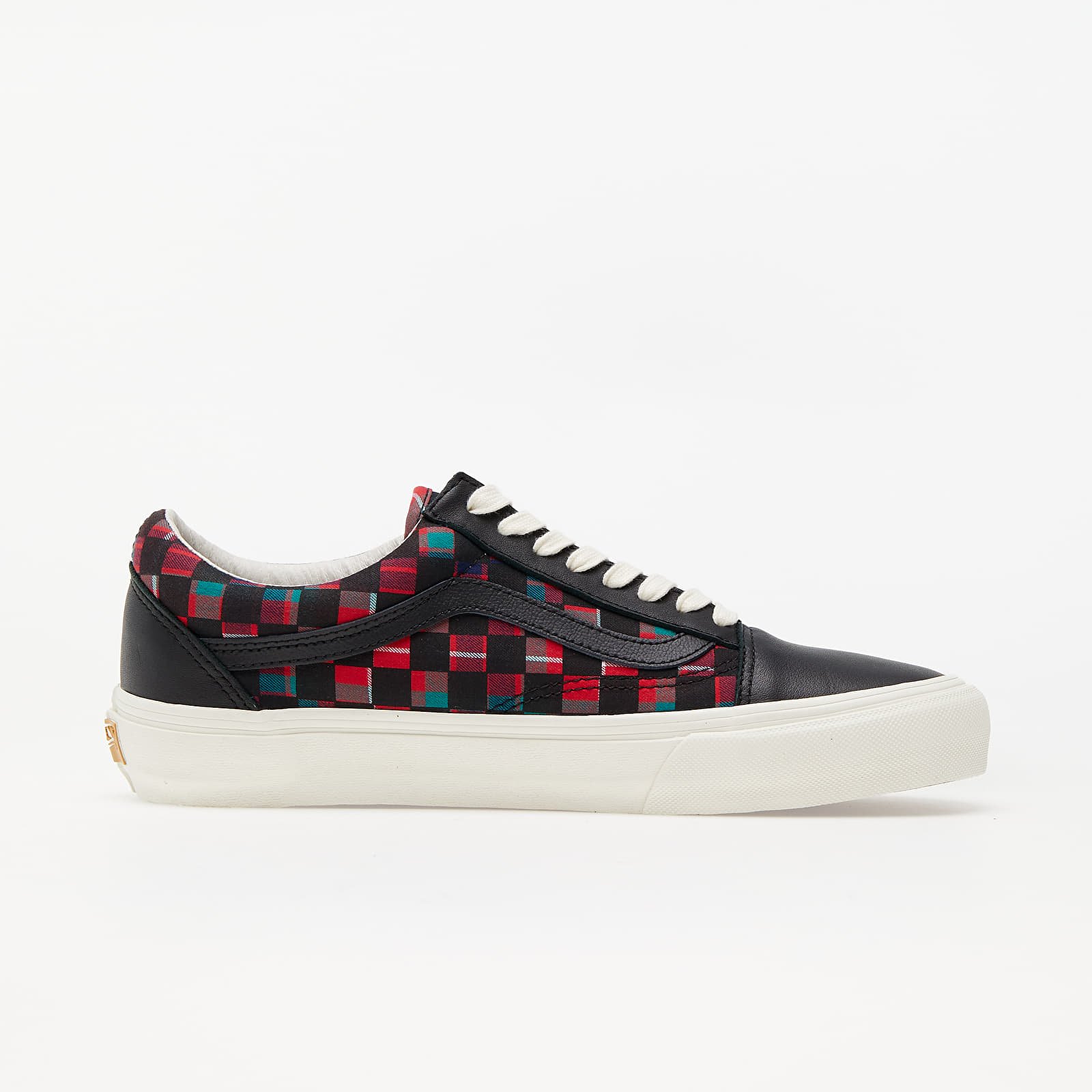 Zapatillas Hombre Vans Vault x Baracuta Old Skool LX Black/ Tartan Plaid/ Marshmallow