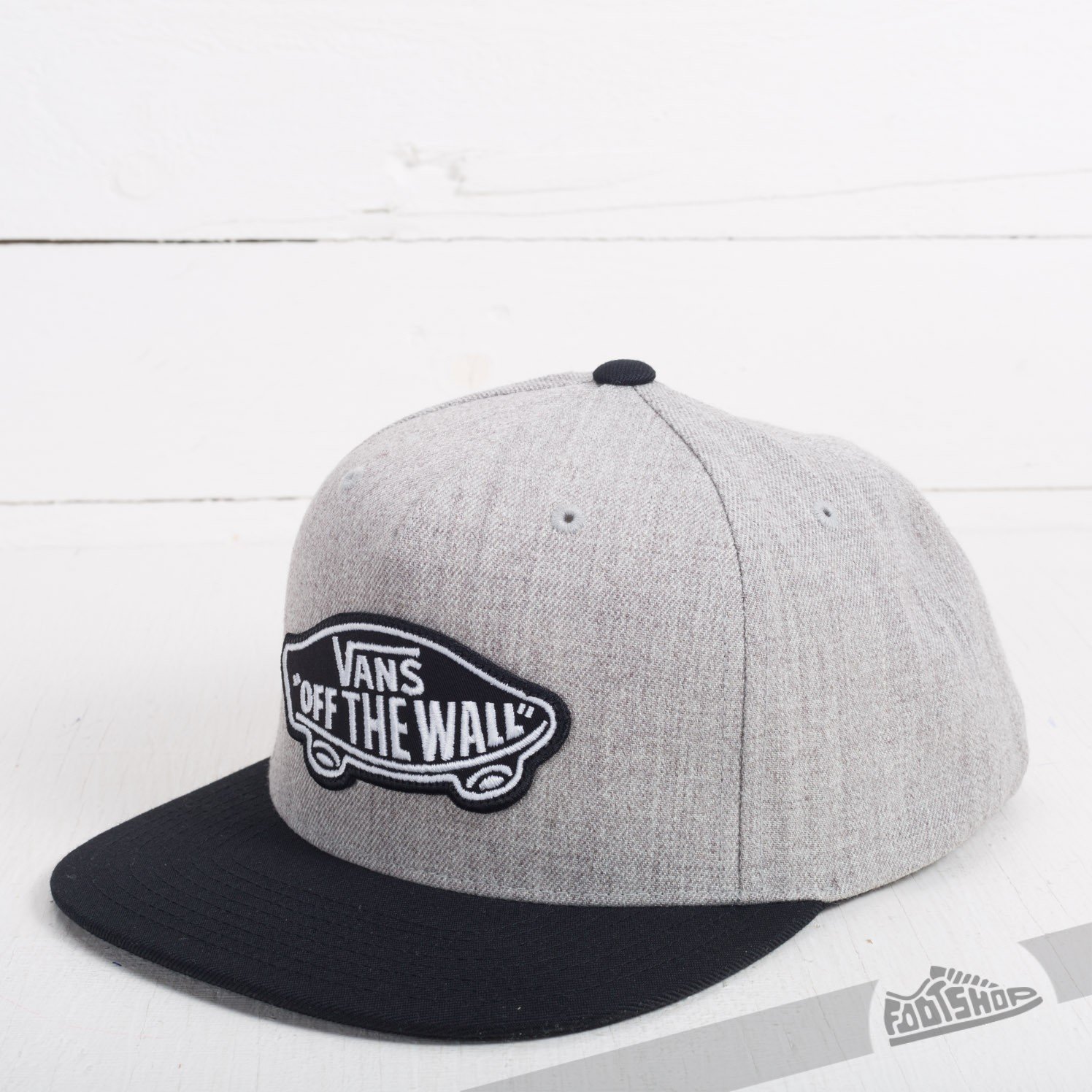 Caps Vans Classic Patch Snapback Heather Grey/ Black