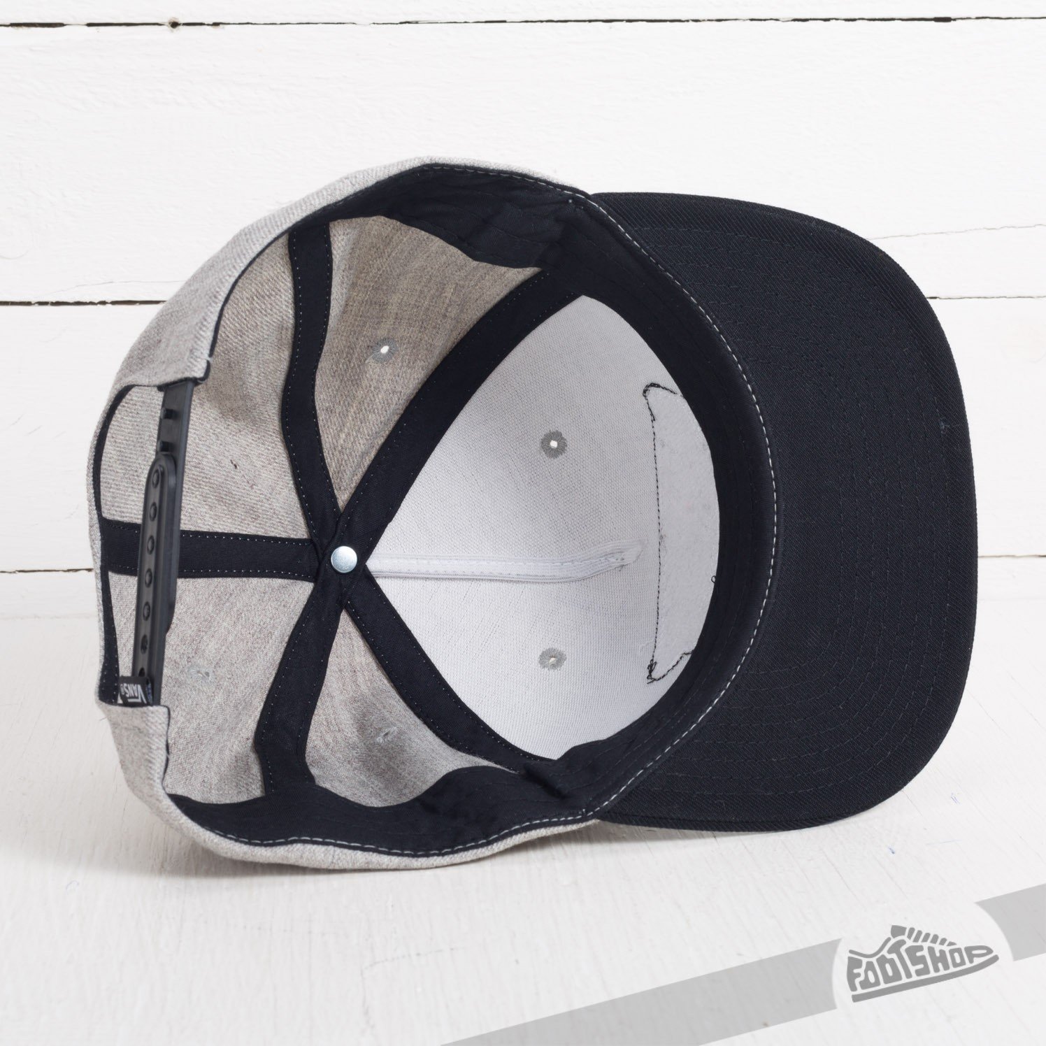 Caps Vans Classic Patch Snapback Heather Grey/ Black
