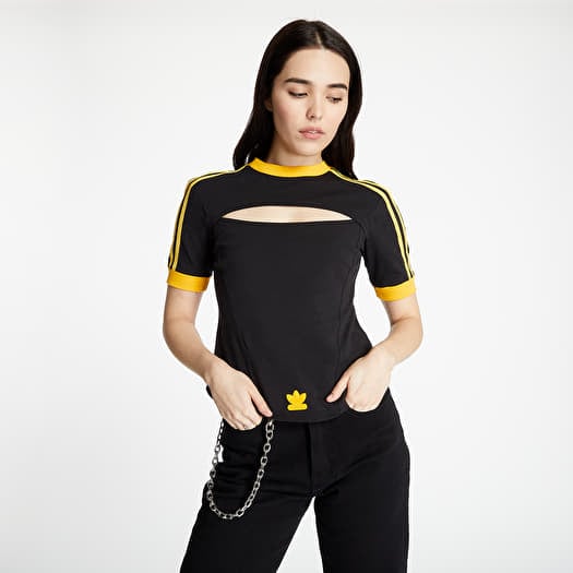 T-shirts adidas Stripes T-shirt Black Footshop