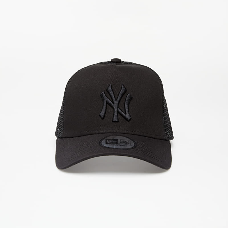 Tappo New Era Cap Clean Trucker New York Yankees Black/ Black