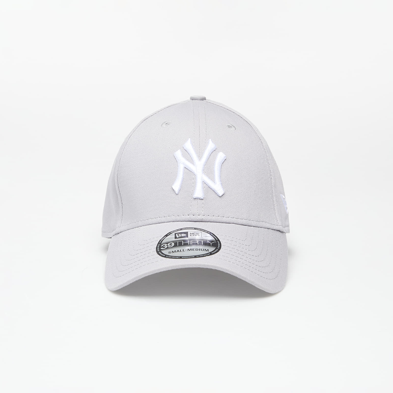 Șepci New Era Cap 39Thirty Mlb League Basic New York Yankees Grey/ White