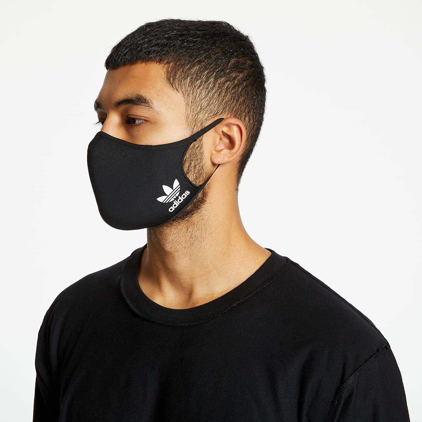 Muut asusteet adidas Face Cover Small 3Pack Black (HB7856) | Footshop
