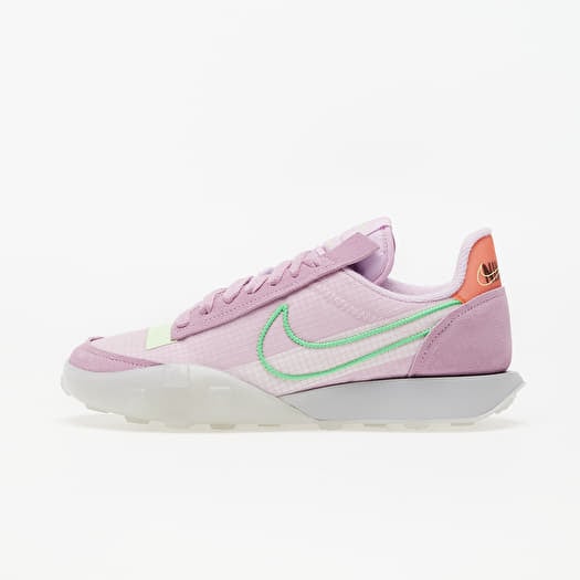 Chaussures et baskets femme Nike W Waffle Racer 2X Lt Arctic Pink Poison Green Grey Fog Footshop