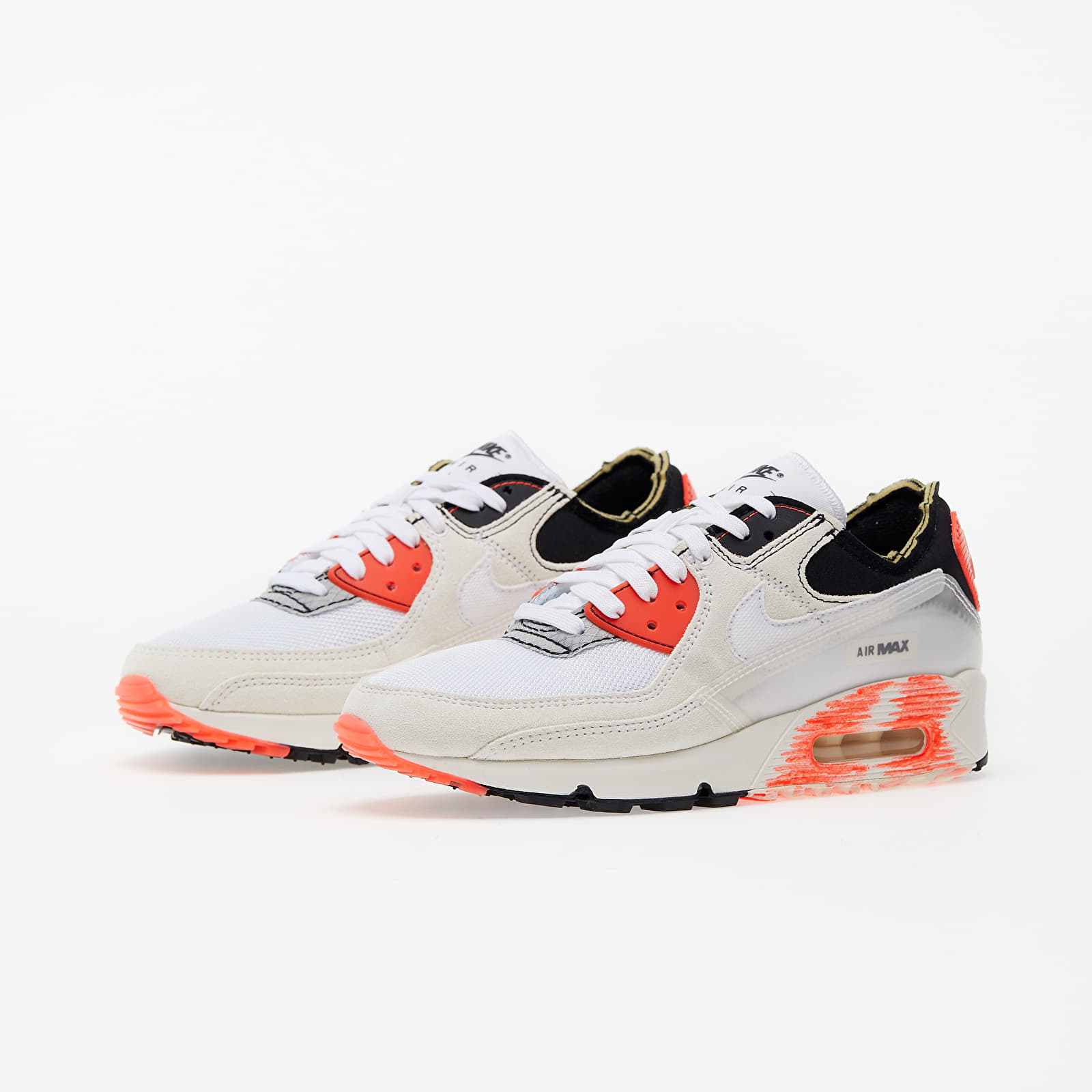 Men's shoes Nike Air Max III Premium White/ White-Black-Bright Crimson