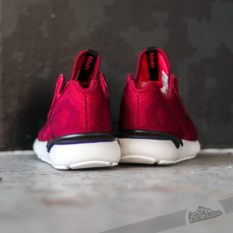 Mu ke tenisice adidas Tubular Runner Weave Burgundy Burgundy