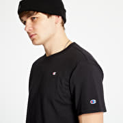 Champion black online t shirt