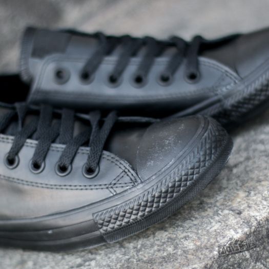 Converse all star rubber black shop
