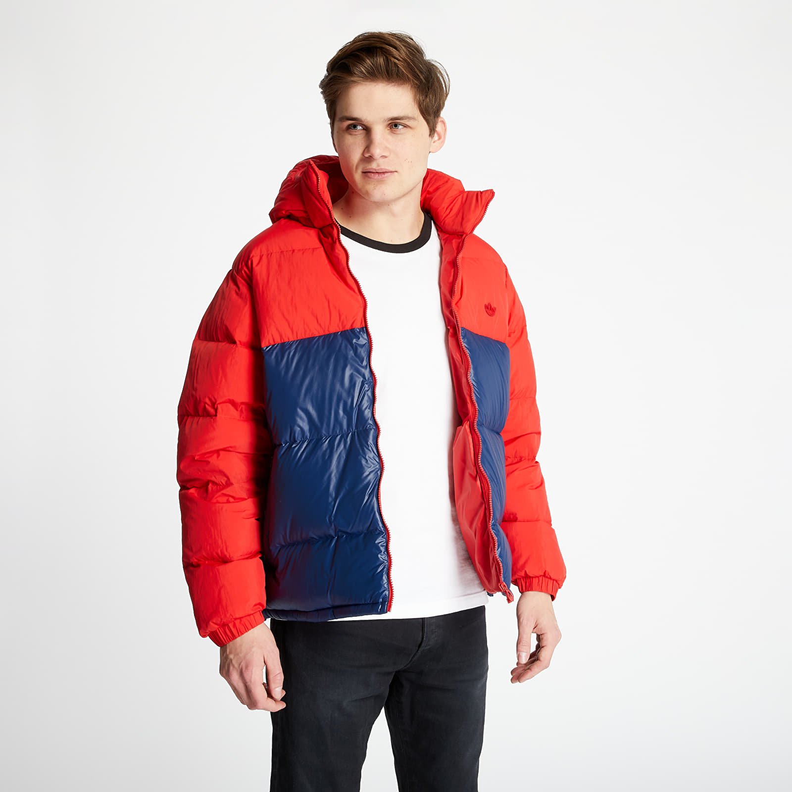 Jacken adidas Down Regen Puffer Jacket Scarlet/ Collegiate Navy