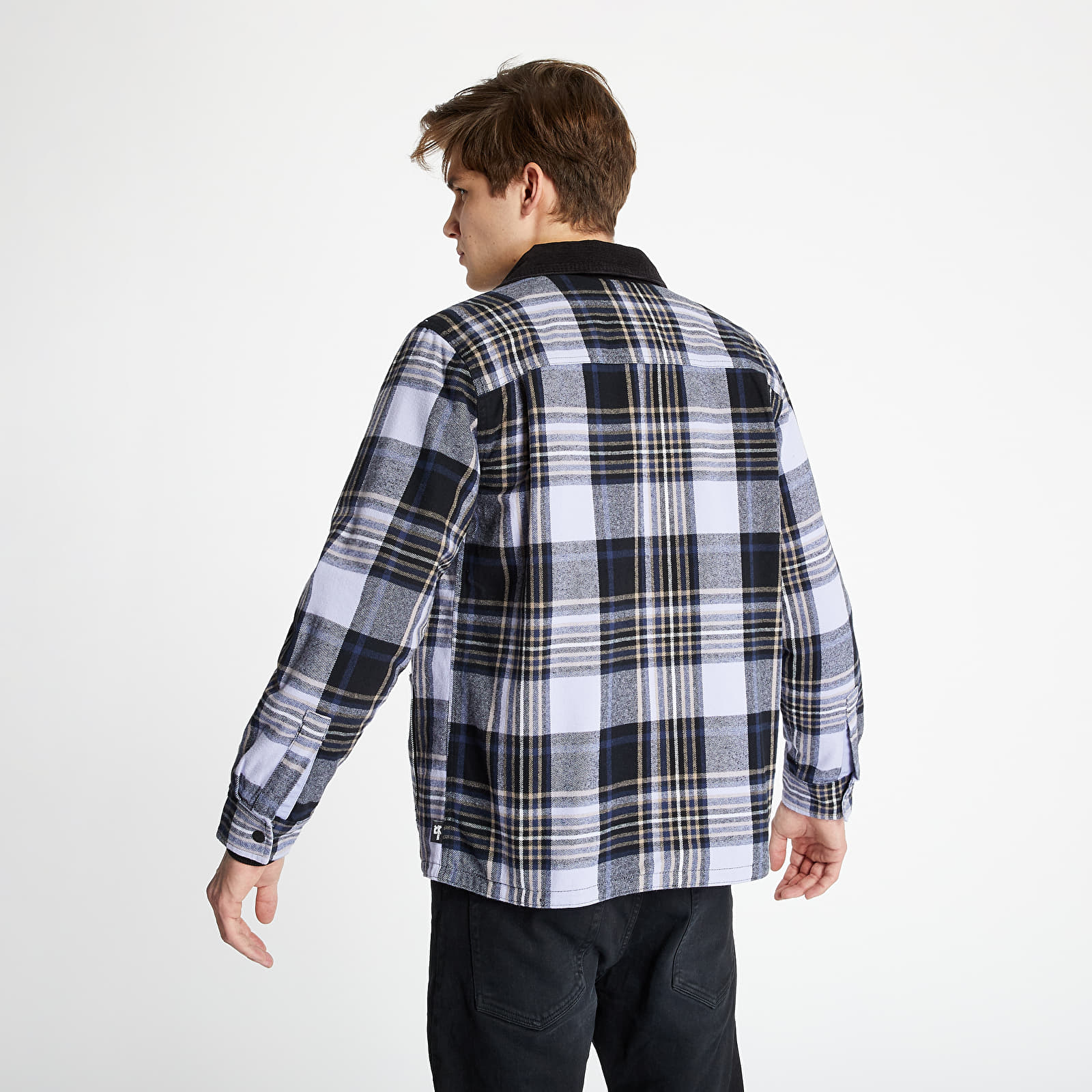 Vans plaid hot sale jacket