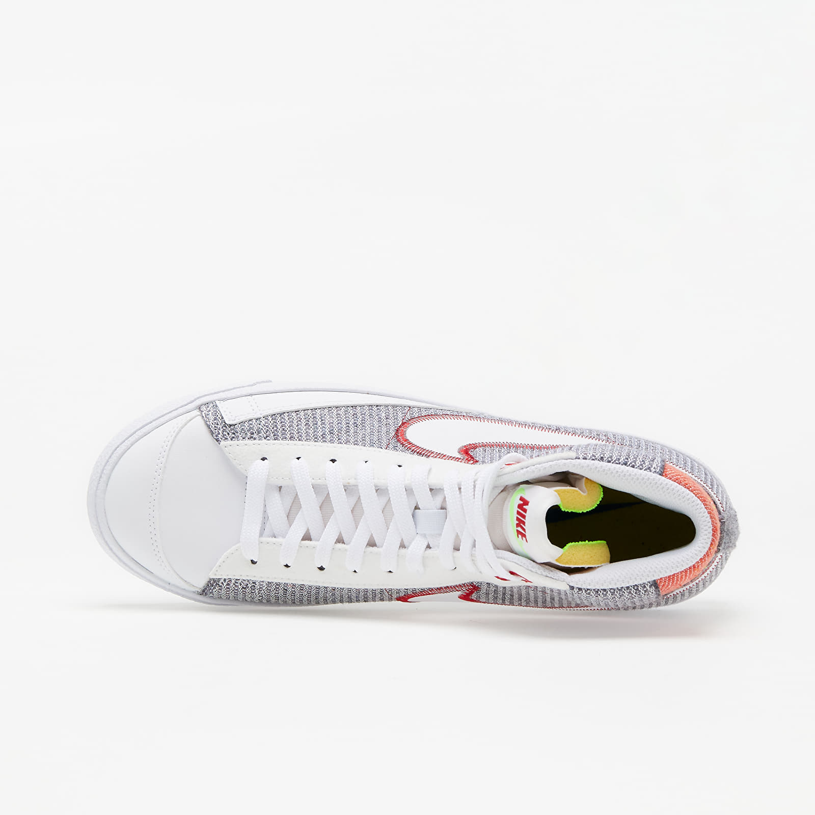 Men's shoes Nike Blazer Mid '77 Grey/ White-Sport Red-Electric Green