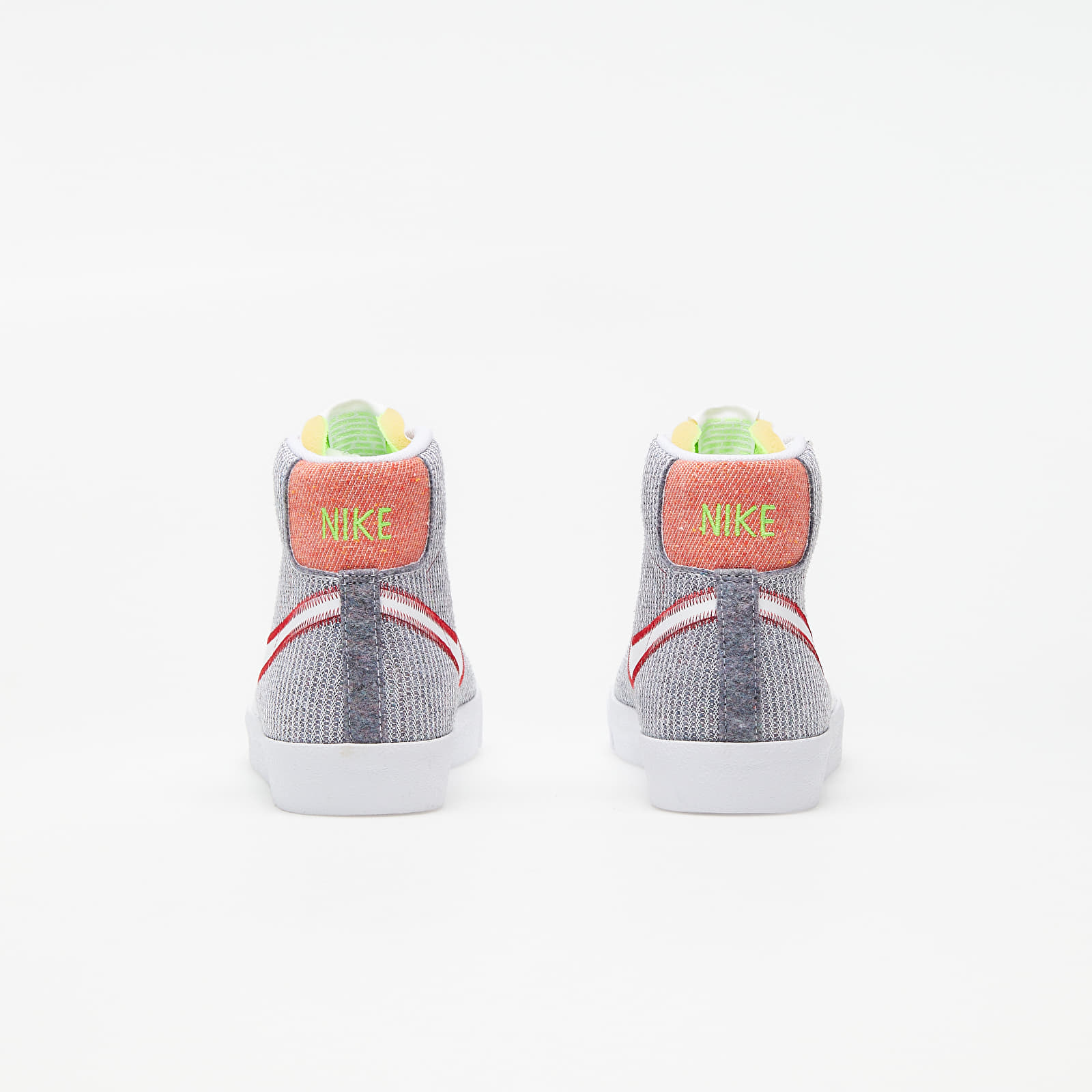 Men's shoes Nike Blazer Mid '77 Grey/ White-Sport Red-Electric Green