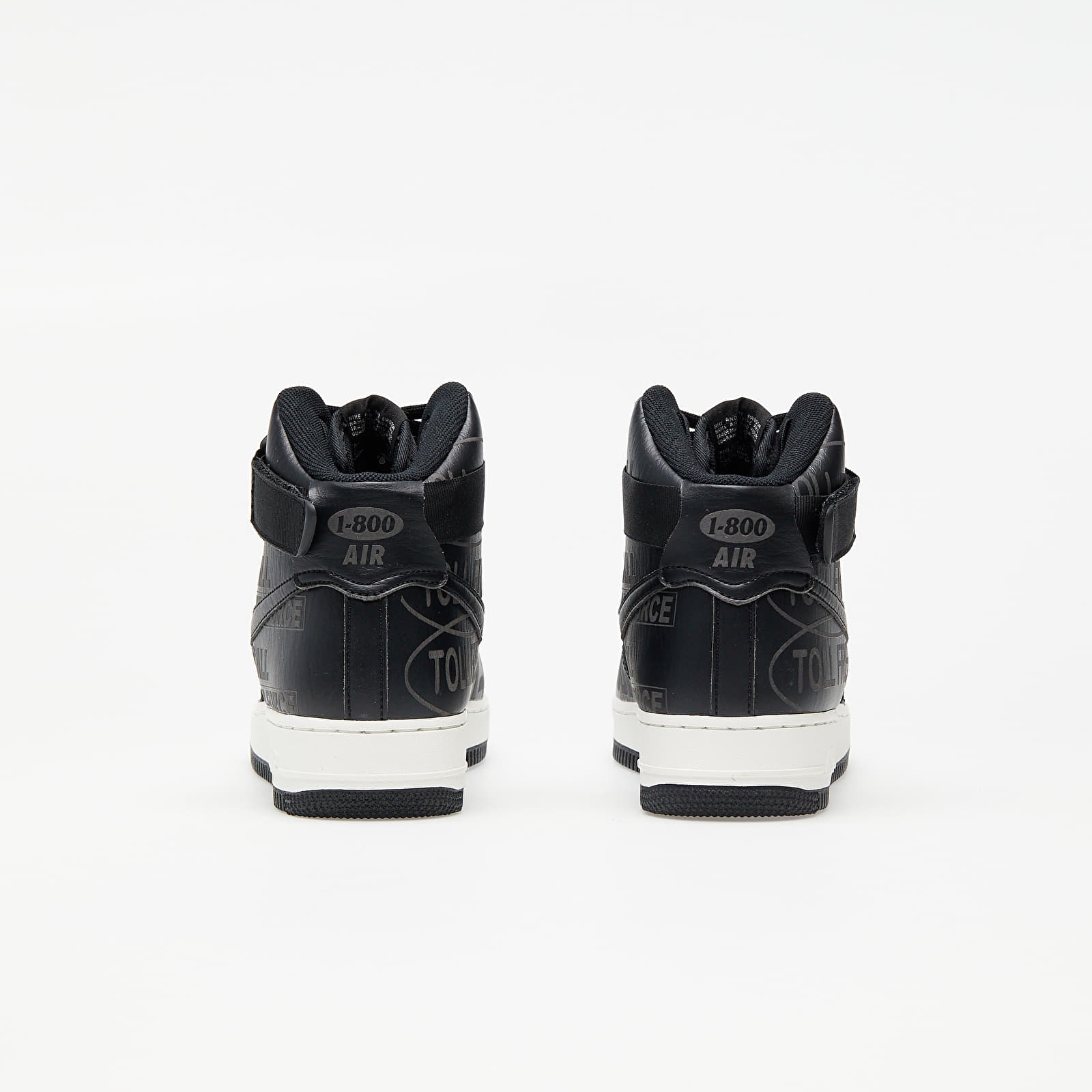 Zapatillas Hombre Nike Air Force 1 High '07 Premium Black/ Black-Sail-Vast Grey