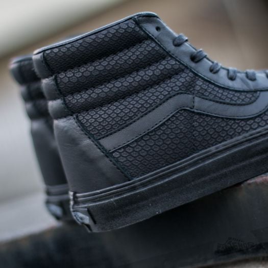 Men's shoes Vans Sk8-Hi Reissue Snake Leather Black | Footshop