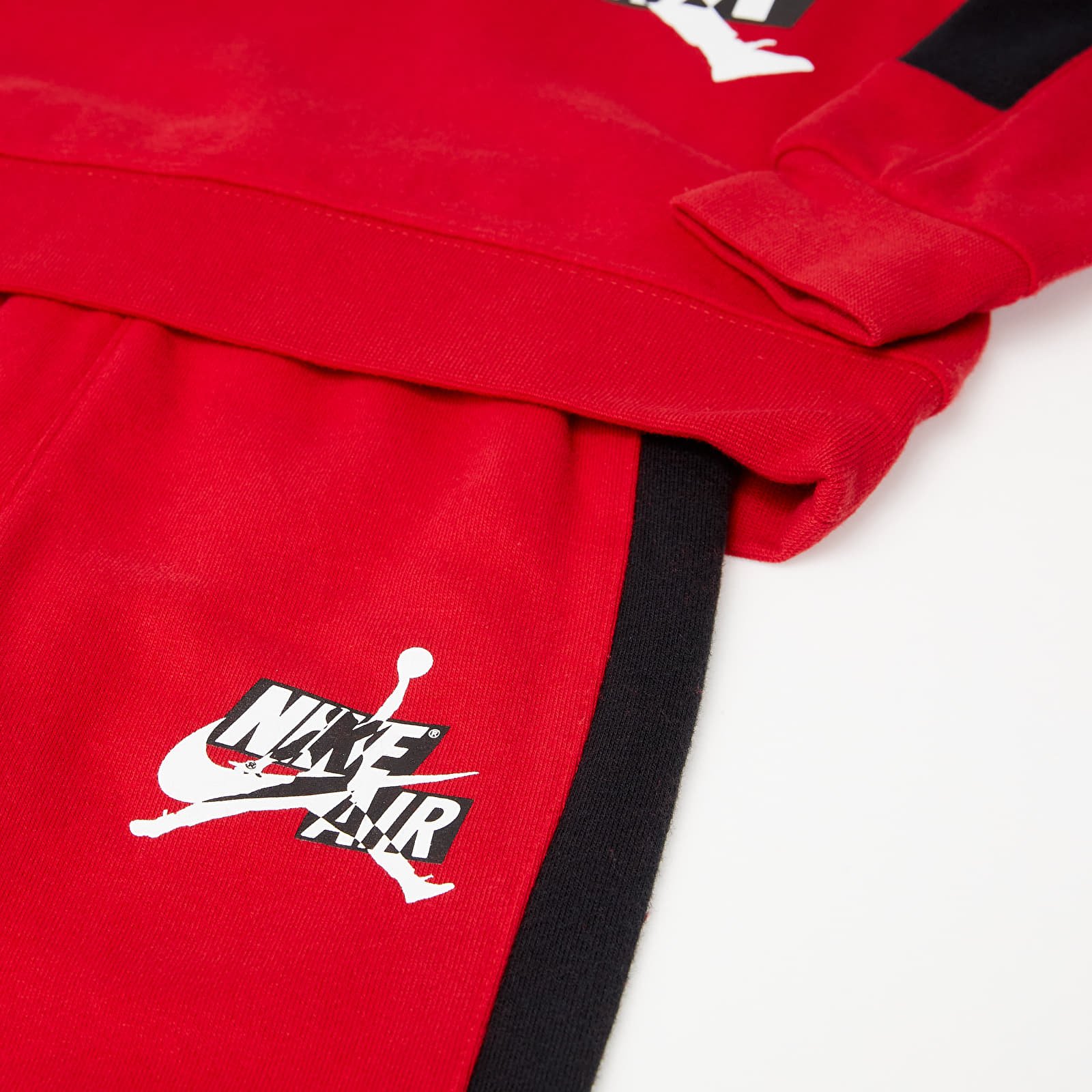 Otroška oblačila Jordan Jumpman Classics III Fleece Set Gym Red