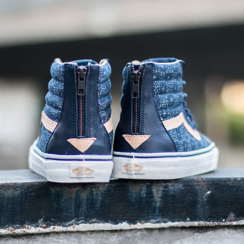 Vans sk8 hi deals patchwork denim