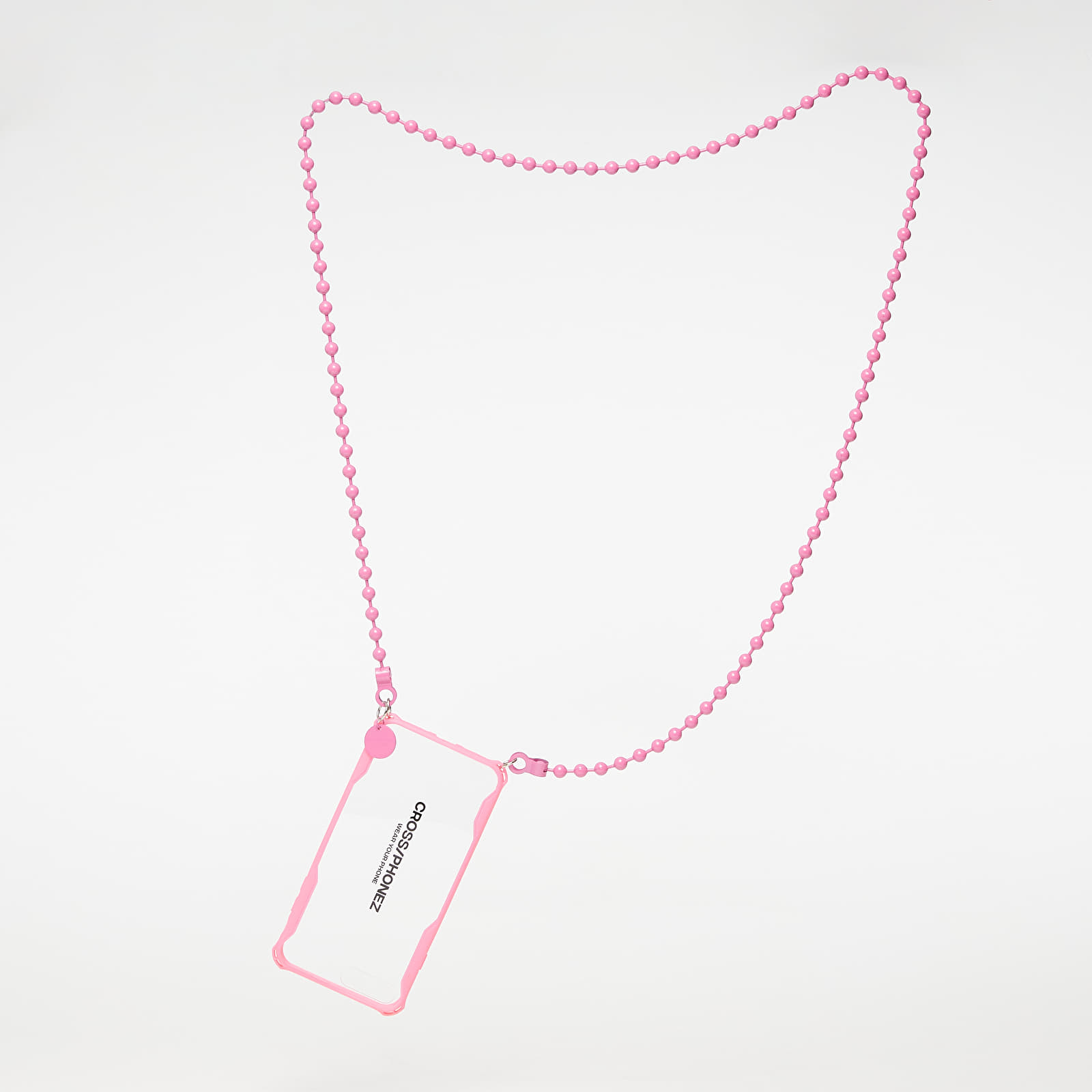 modne dodatki Cross/Phonez Pink Ball Chain Case