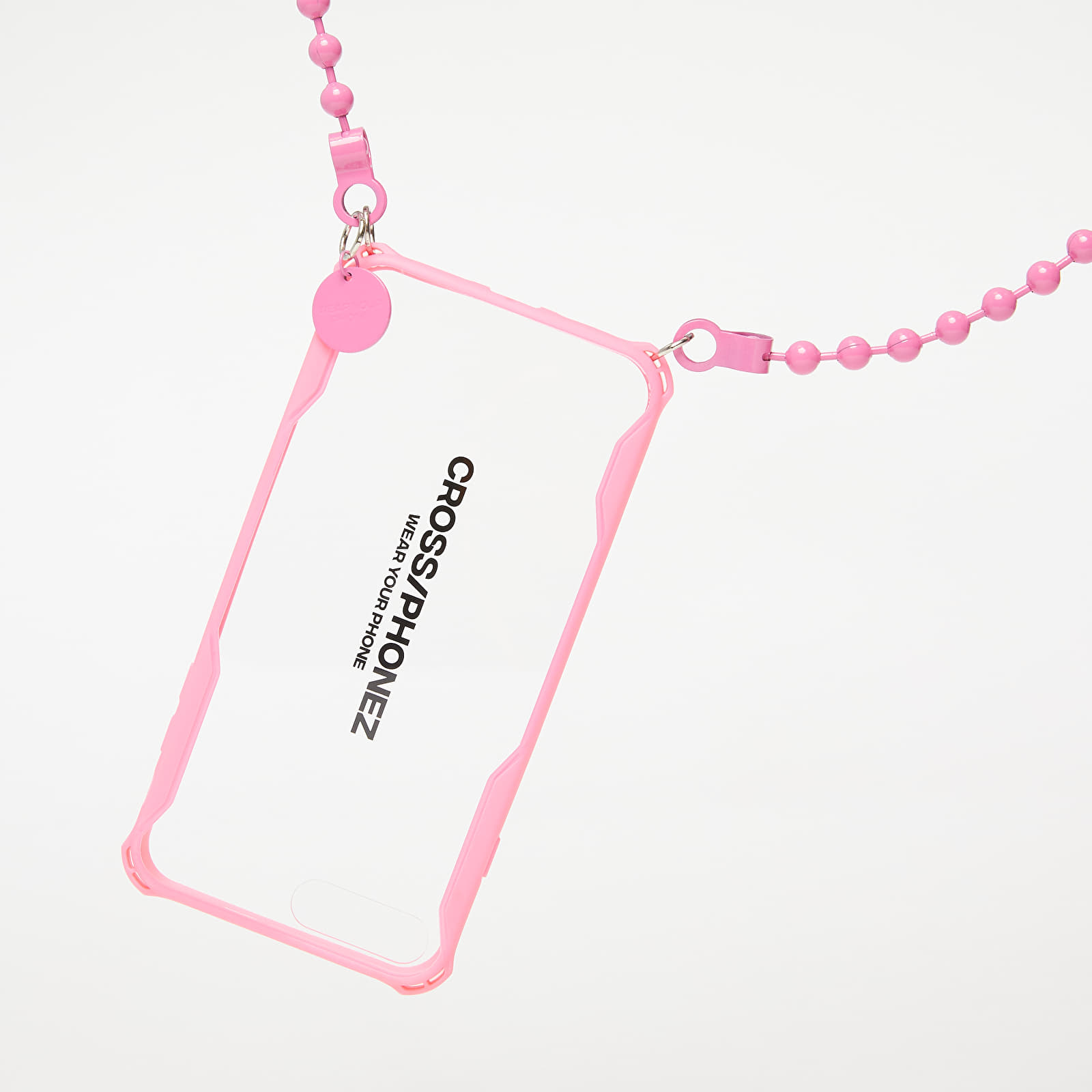modne dodatki Cross/Phonez Pink Ball Chain Case