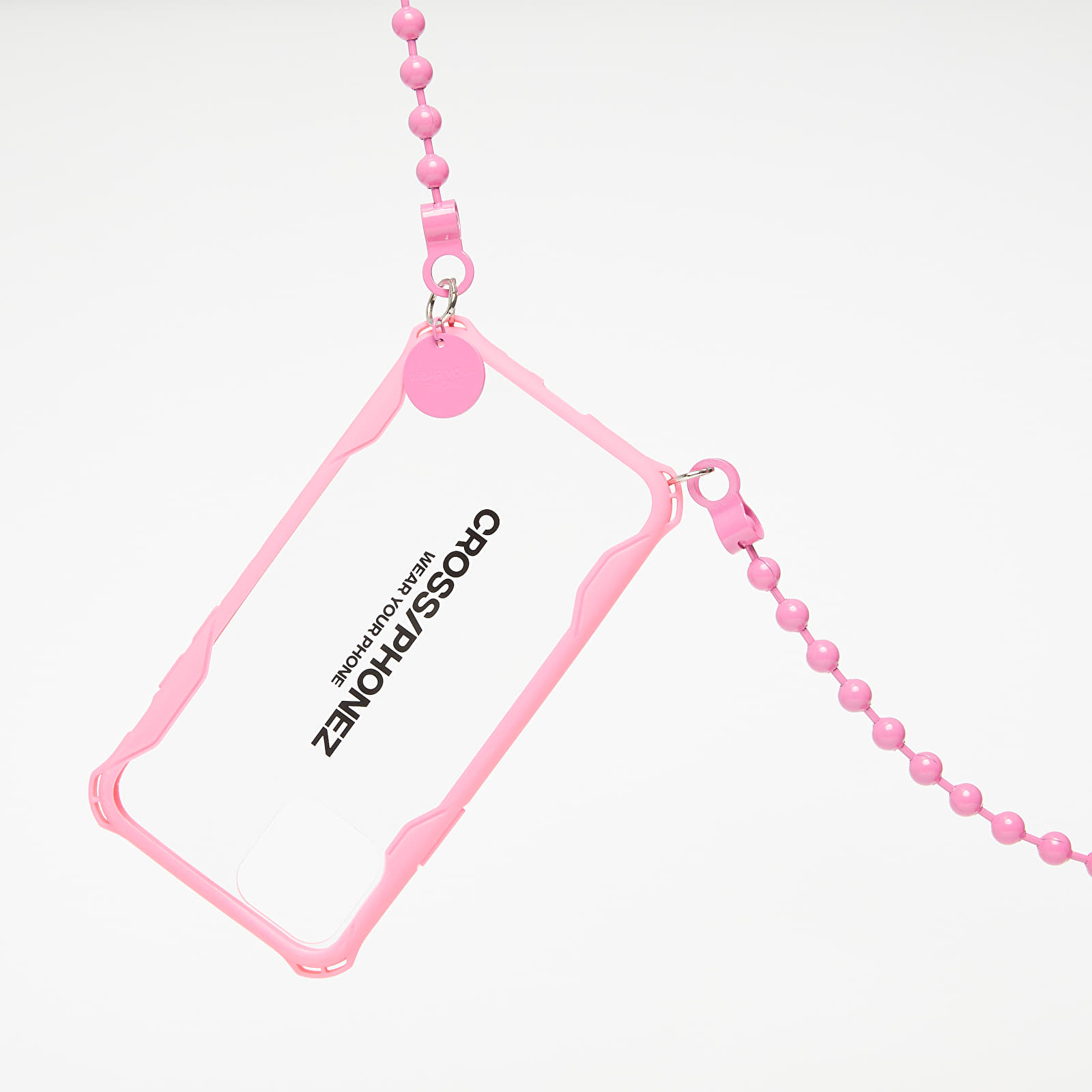 modne dodatki Cross/Phonez Pink Ball Chain Case