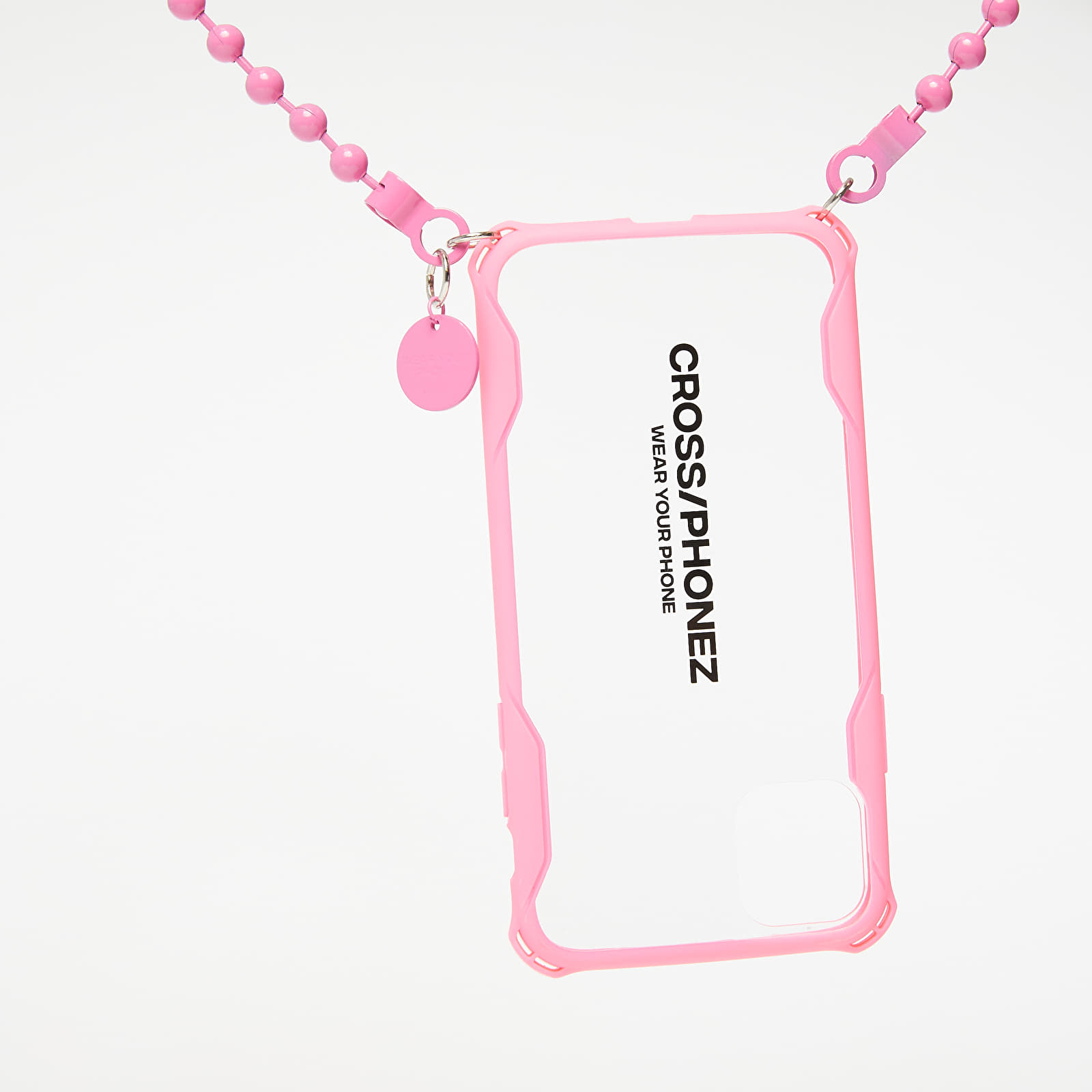 modne dodatki Cross/Phonez Pink Ball Chain Case