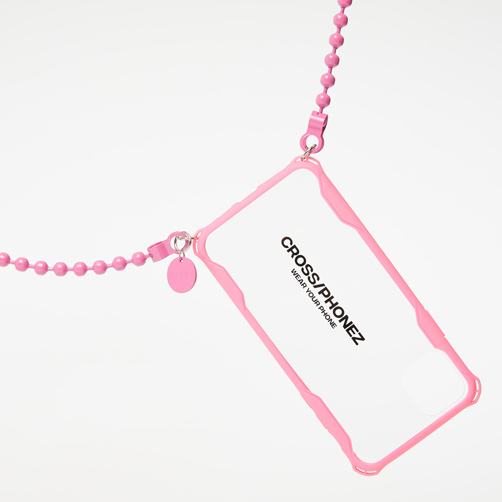 modne dodatki Cross/Phonez Pink Ball Chain Case