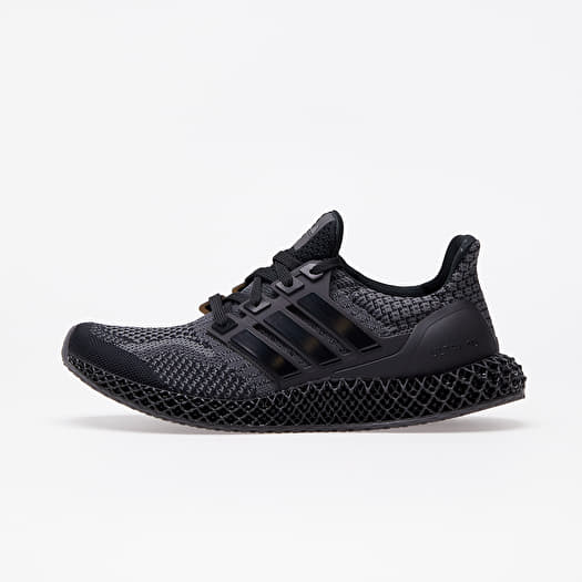 Mens Adidas Ultra4D Triple Black Carbon sale