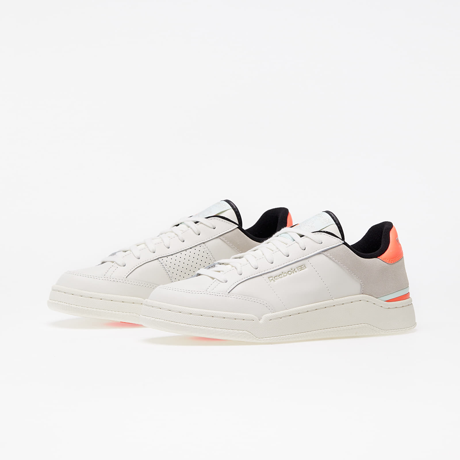 Дамски кецове и обувки Reebok AD Court Chalk/ Orange Flare / Aqua Dust