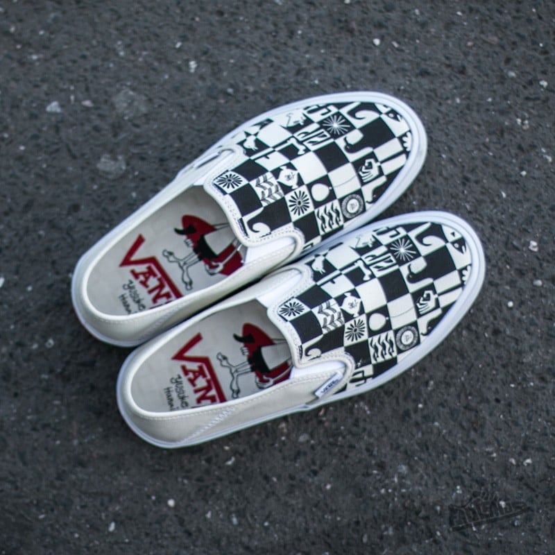 Férfi cipők Vans Slip On Sf Yusuke Hanai Chkr/ ClscWt