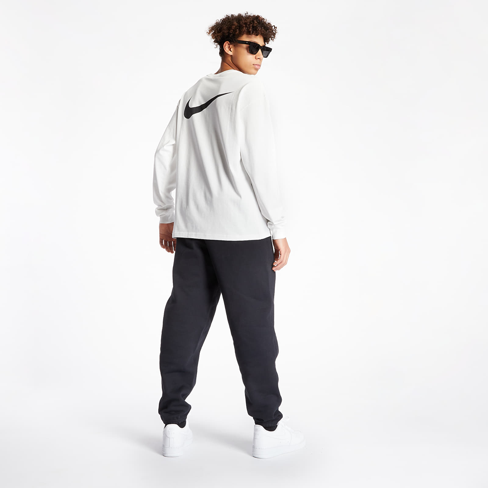 T-särgid Nike x Stüssy Long Sleeve Tee White