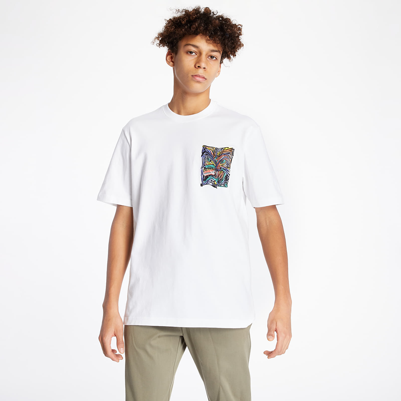 Camisetas adidas Adventure Munching Man Tee White