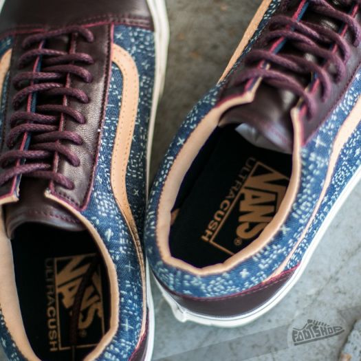 Men s shoes Vans Old Skool Reissue Indigo Puce Marshmallow Footshop
