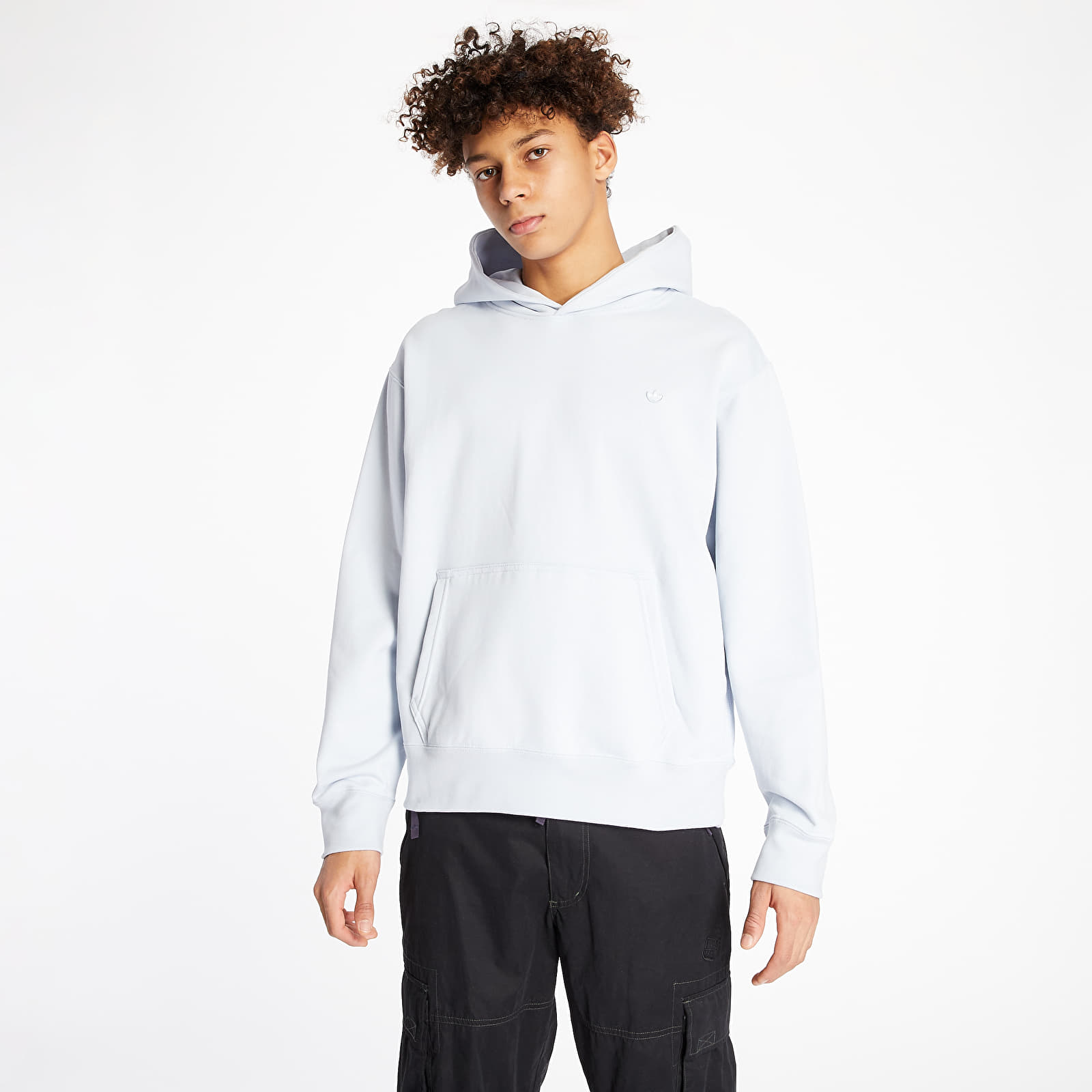 Bluzy adidas Premium Hoodie Halo Blue