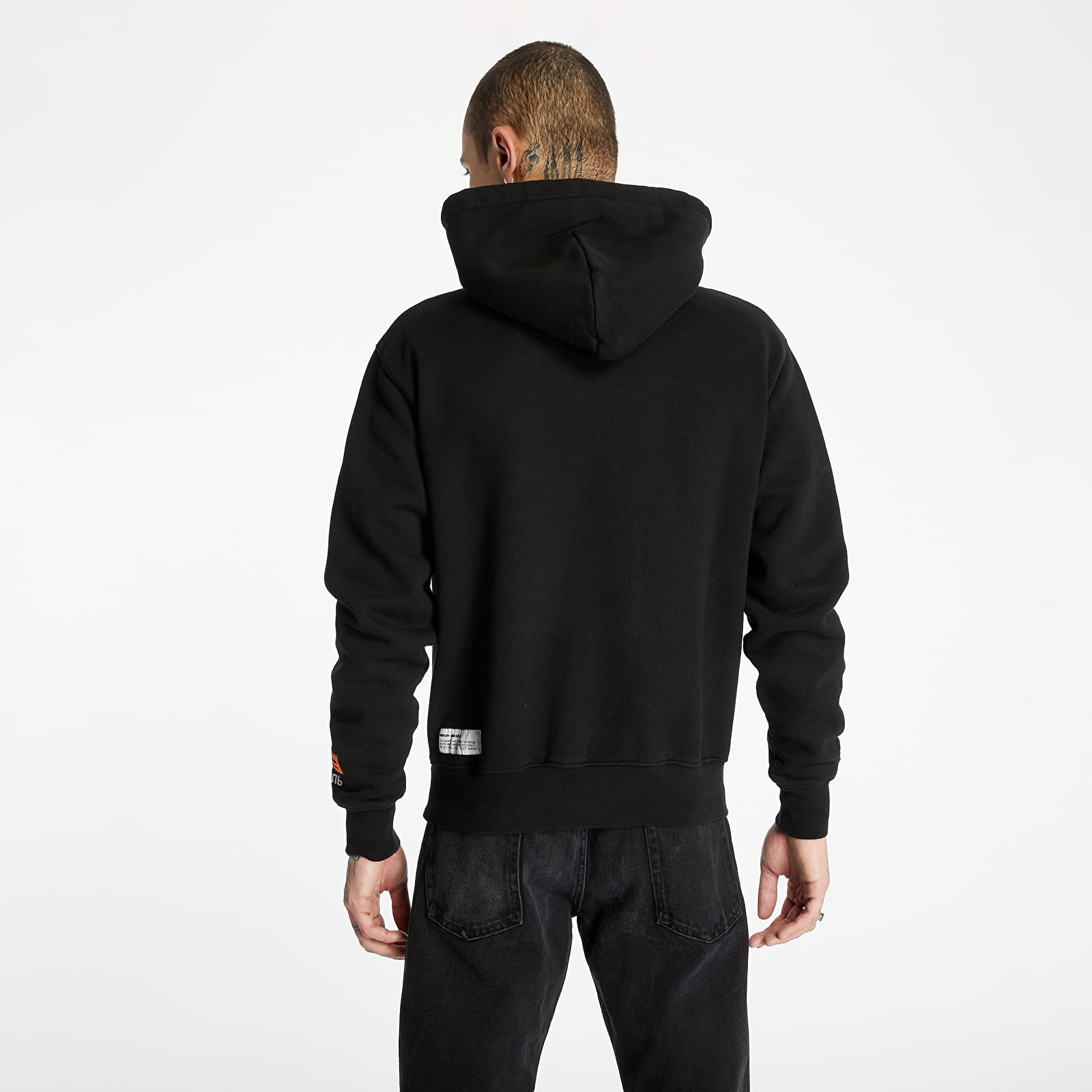 Hoodies and sweatshirts  Heron Preston Hoodie Black/ Yellow