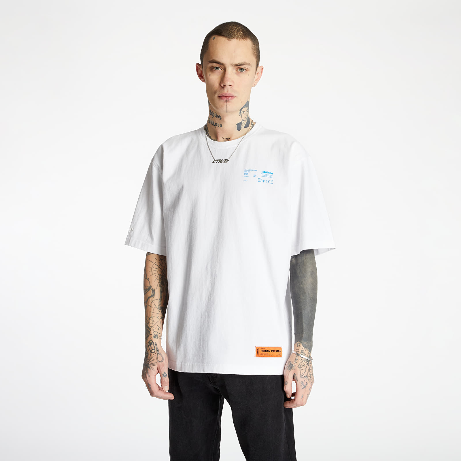 Magliette Heron Preston Tee White