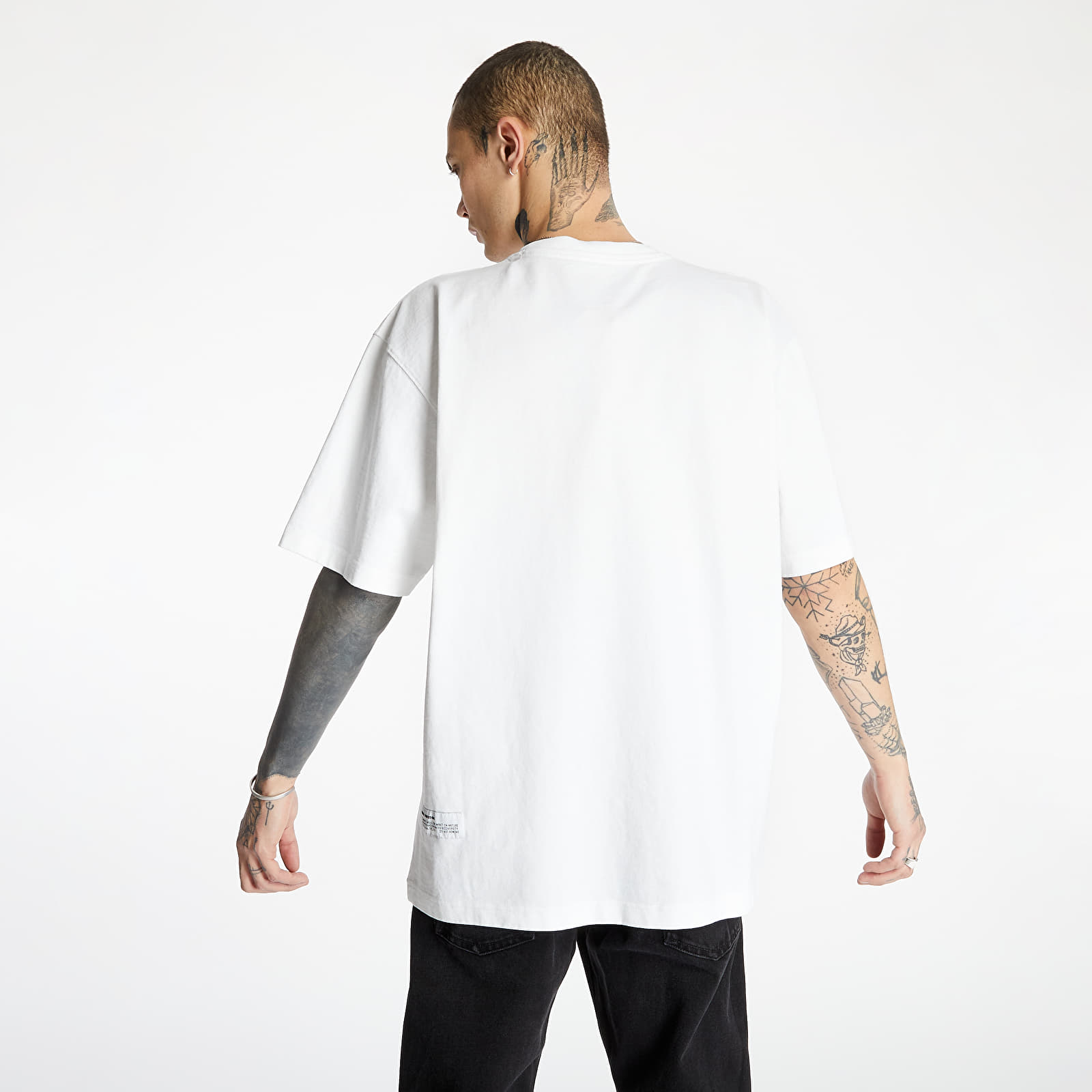 T-shirts Heron Preston Tee White/ Orange | Footshop