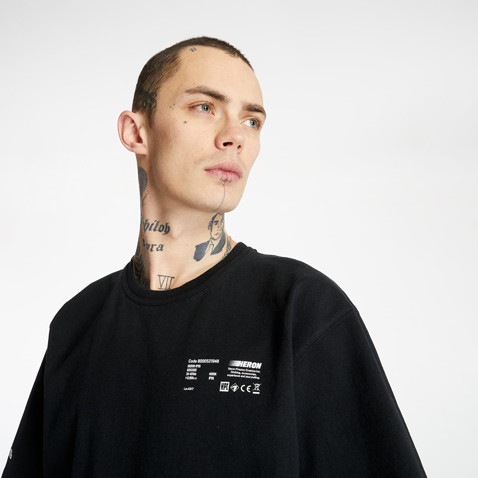 Camisetas Heron Preston Tee Black