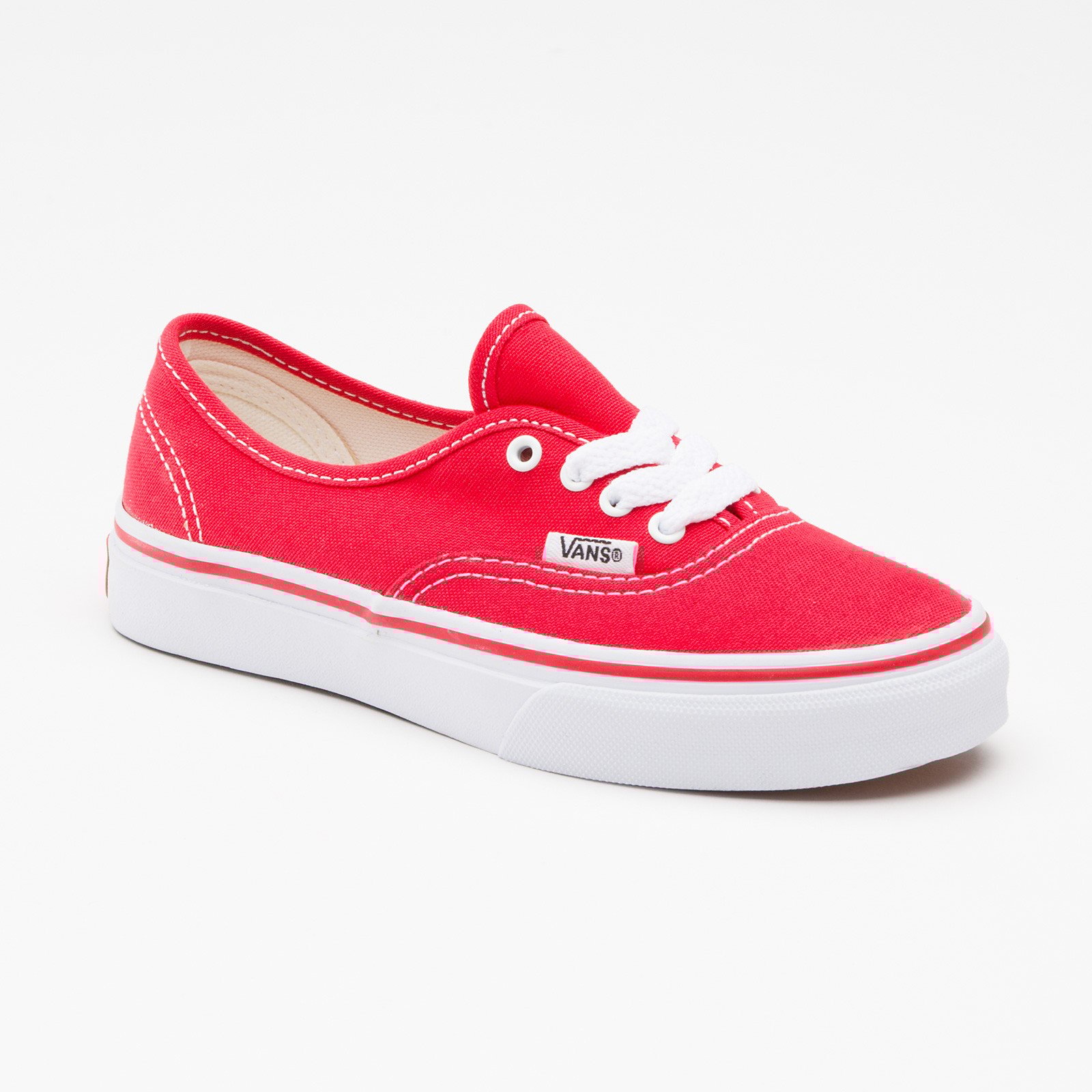 Sneaker und Schuhe f r Kinder Vans Kids AUTHENTIC Red Footshop