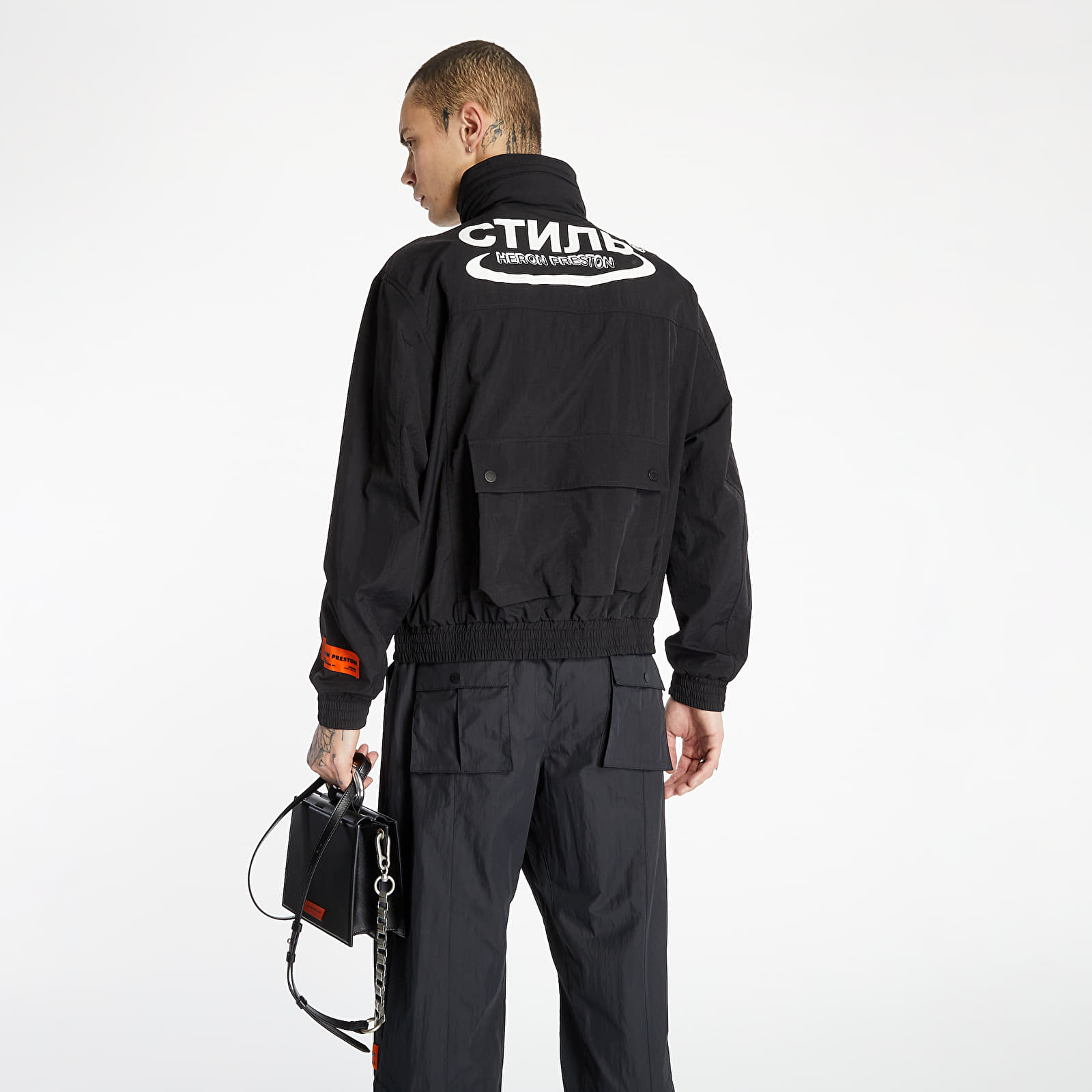 Heron preston windbreaker top