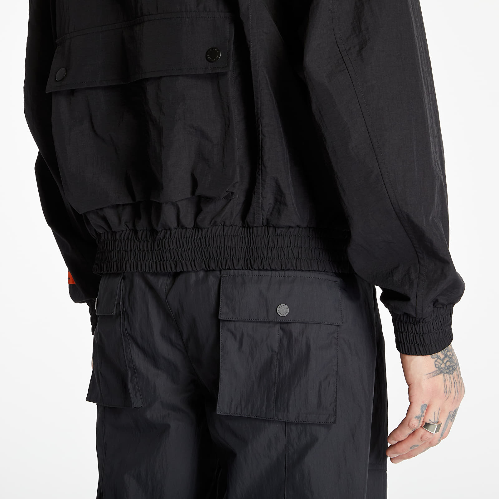 Jackets Heron Preston Windbreaker Jacket Black