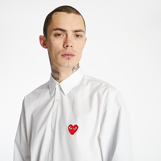 Comme des garcons shirt button up clearance
