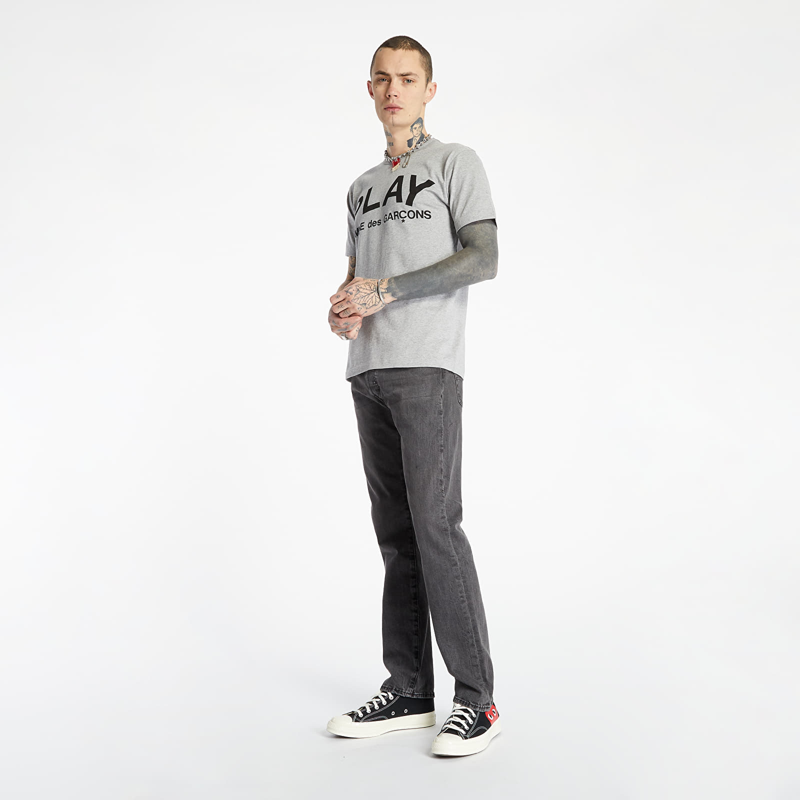 T-shirts Comme des Garcons PLAY Tee Grey