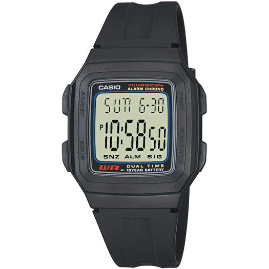 Watches Casio F 201W 1AEG Footshop