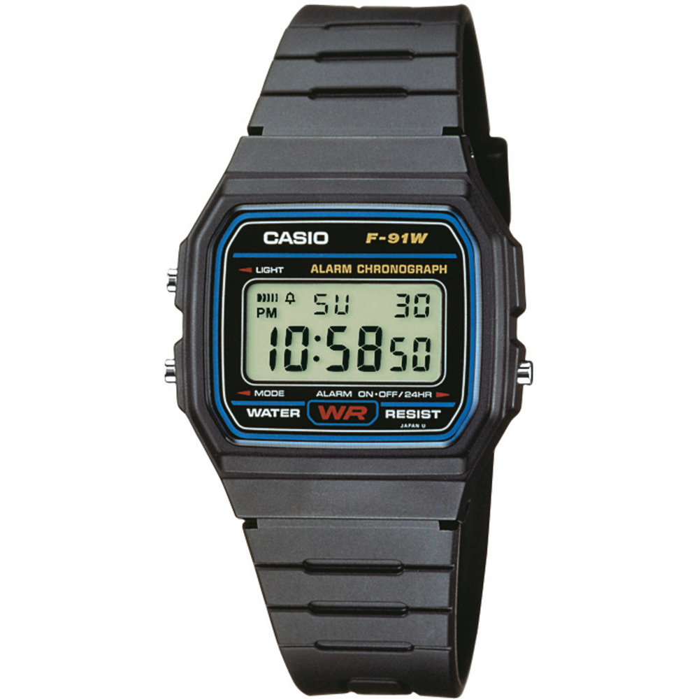 Hodinky Casio F-91W-1YEG