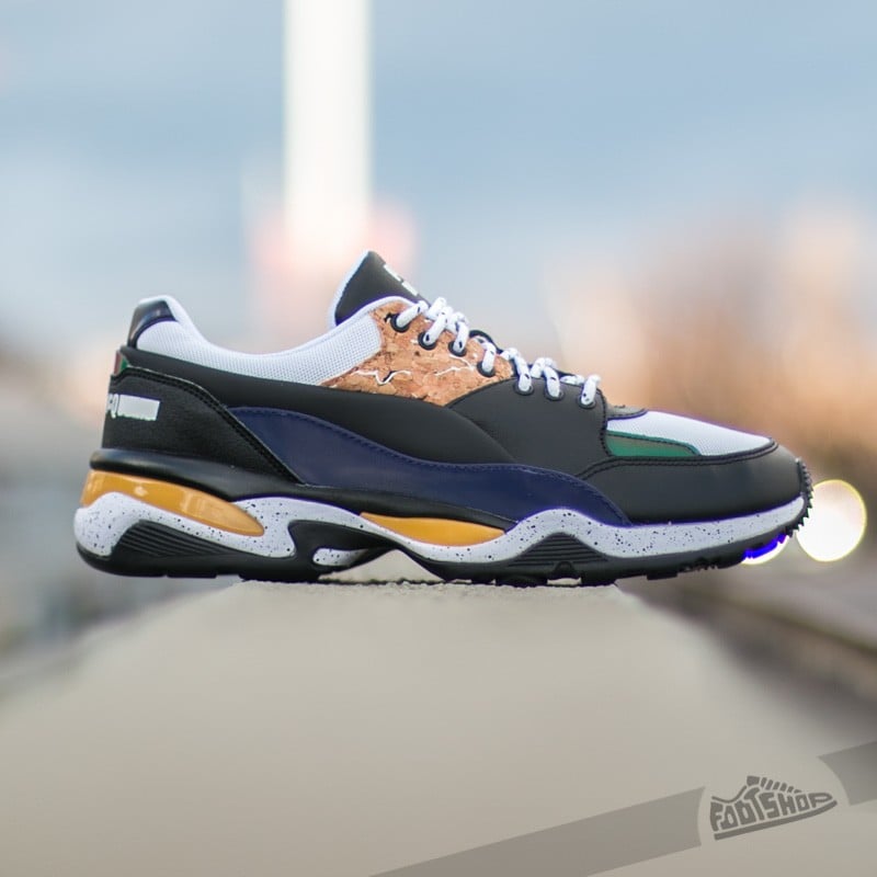 Men s shoes Puma x McQueen Tech Runner LO BW Black White Astral Aura Footshop